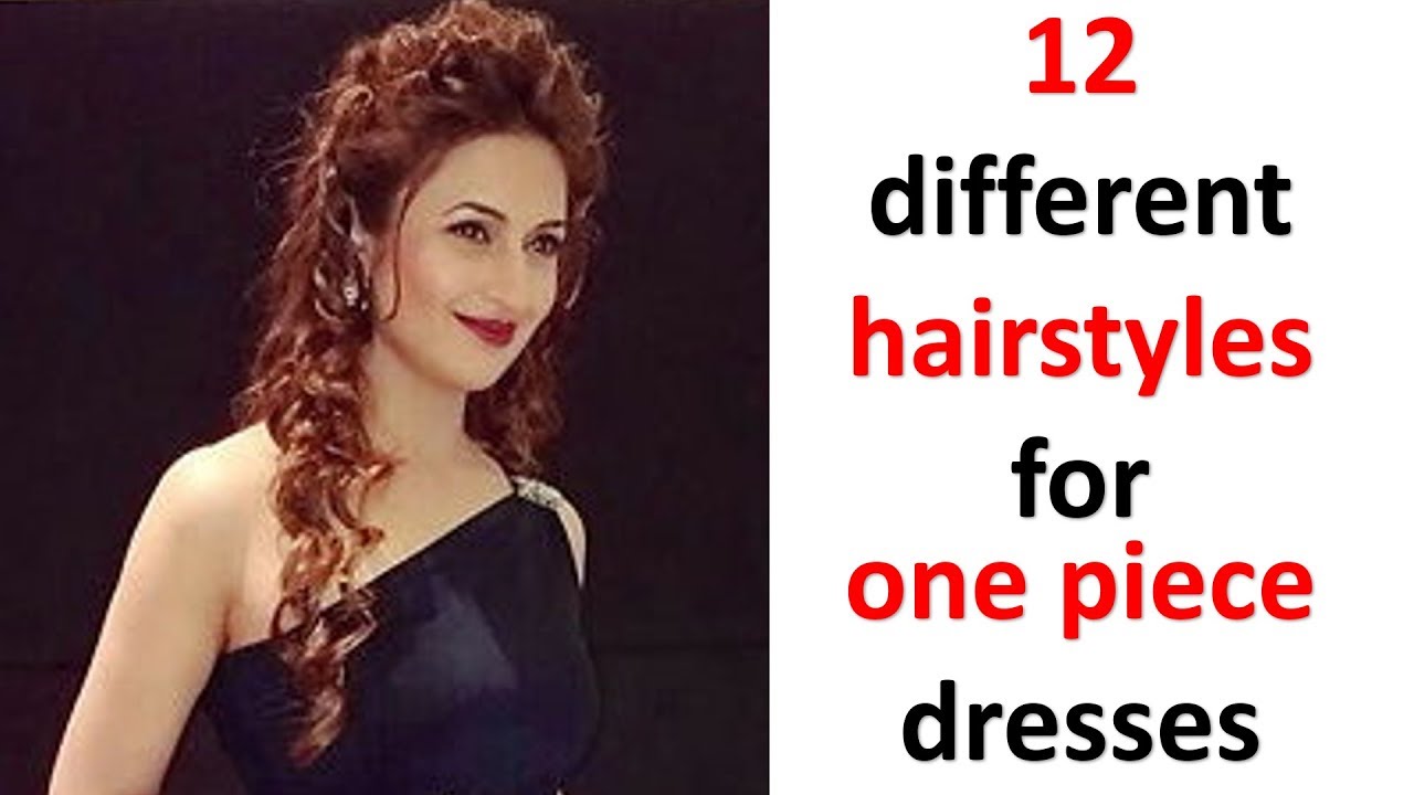 12 quick and easy hairstyles with one piece dress - A Haircut Blog